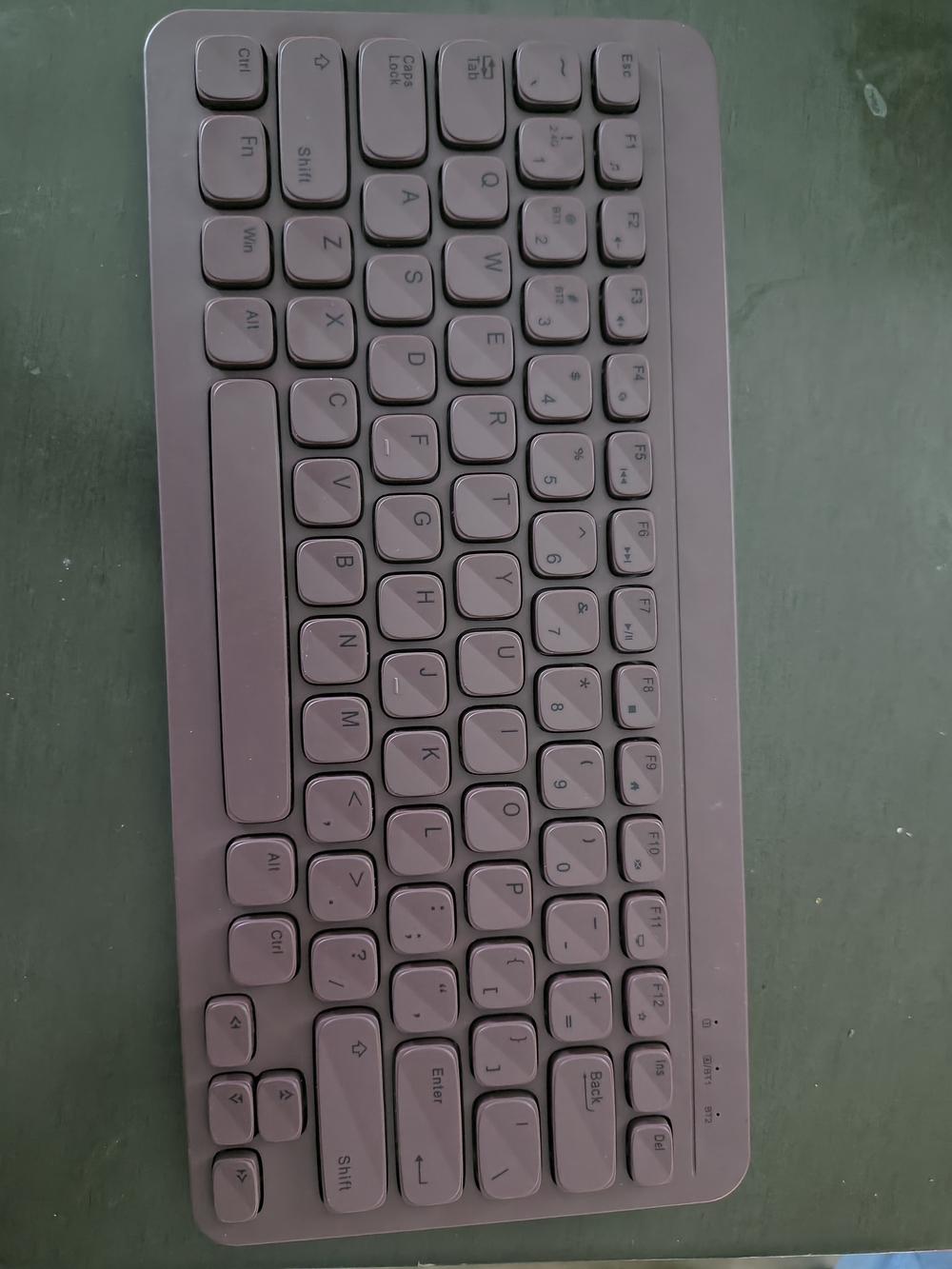 Slim Wireless Keyboard - Dusty Pink